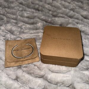 David Yurman X CLASSIC CABLE STATION BRACELET